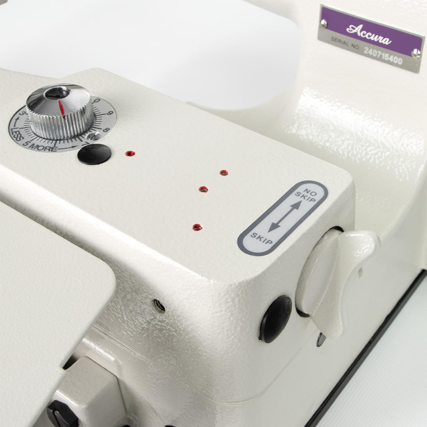 Blind stitch machine for light and medium materials - head only