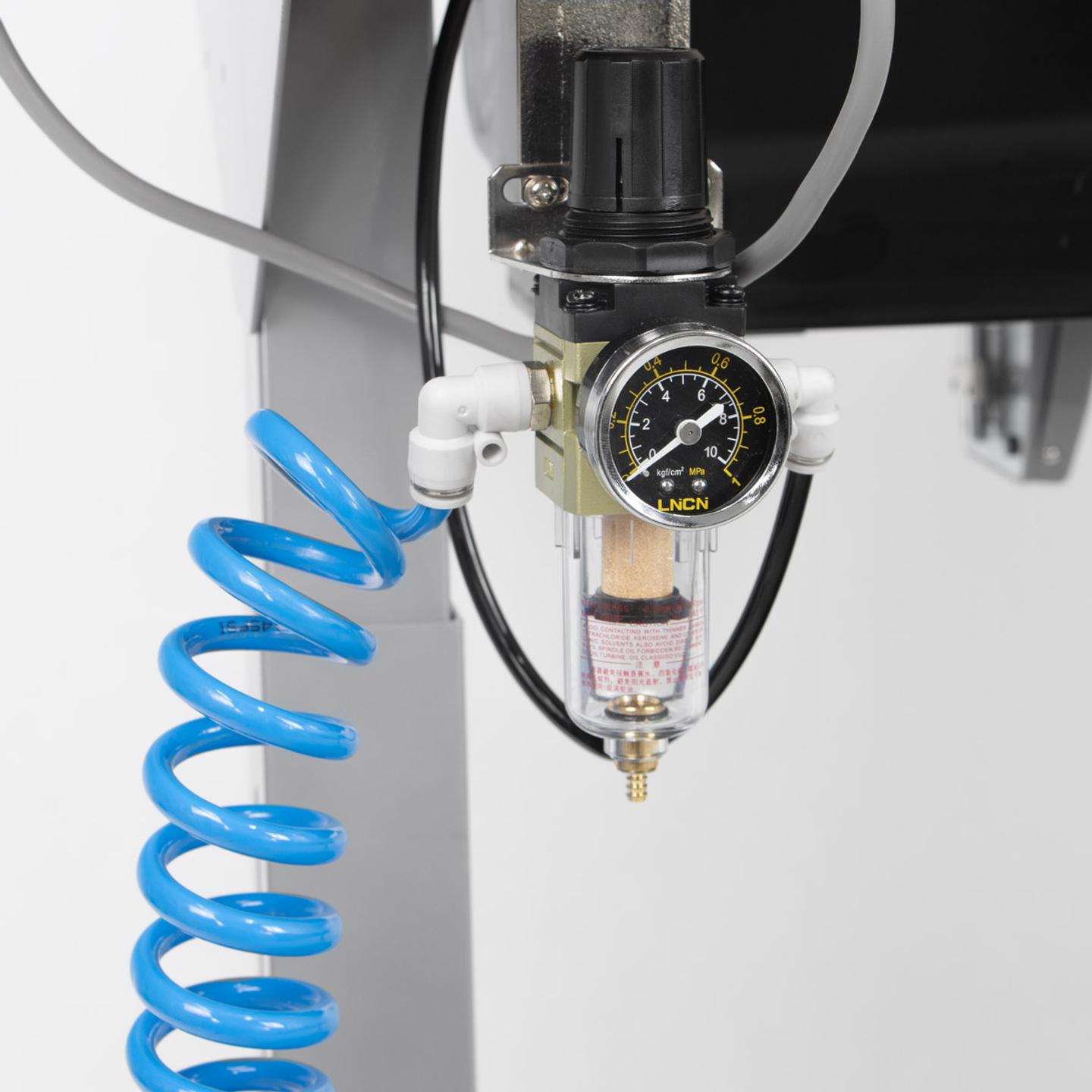 Automatic upholstery and leather lockstitch machine with unison feed, bobbin 26 mm - head only