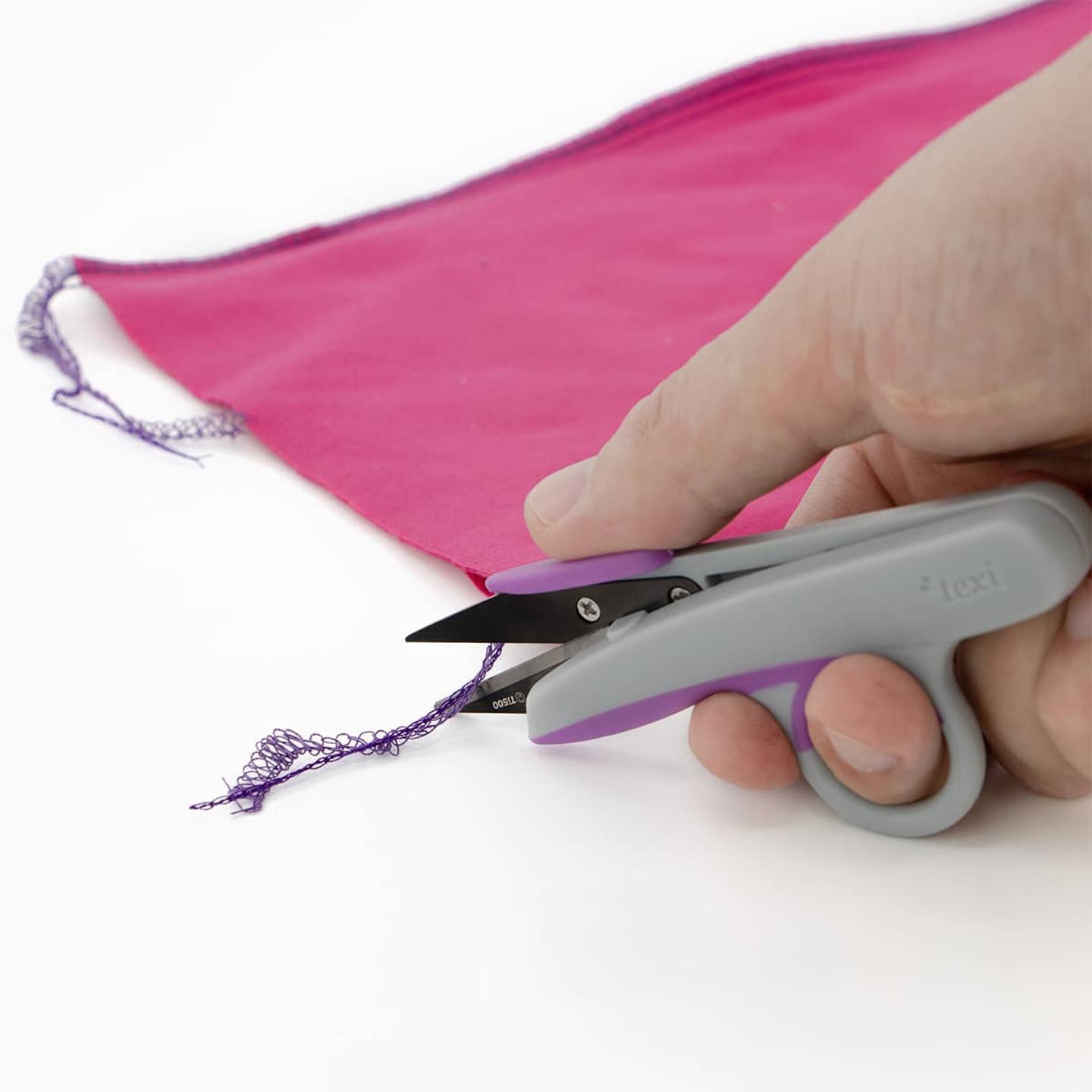 5" (12 cm) Titanium coated thread clip