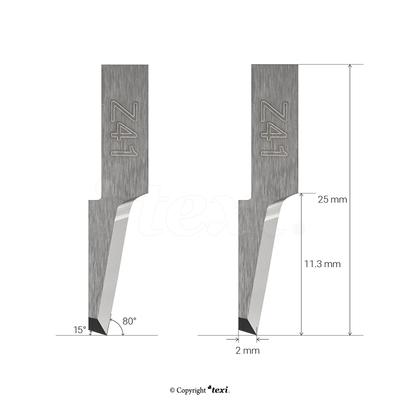 Blades for Oscillating Tool (EOT) for cutter for TEXI, ZUND, IECHO, Blackman & White, Filiz, Humantec, Lectra MFC, Wild