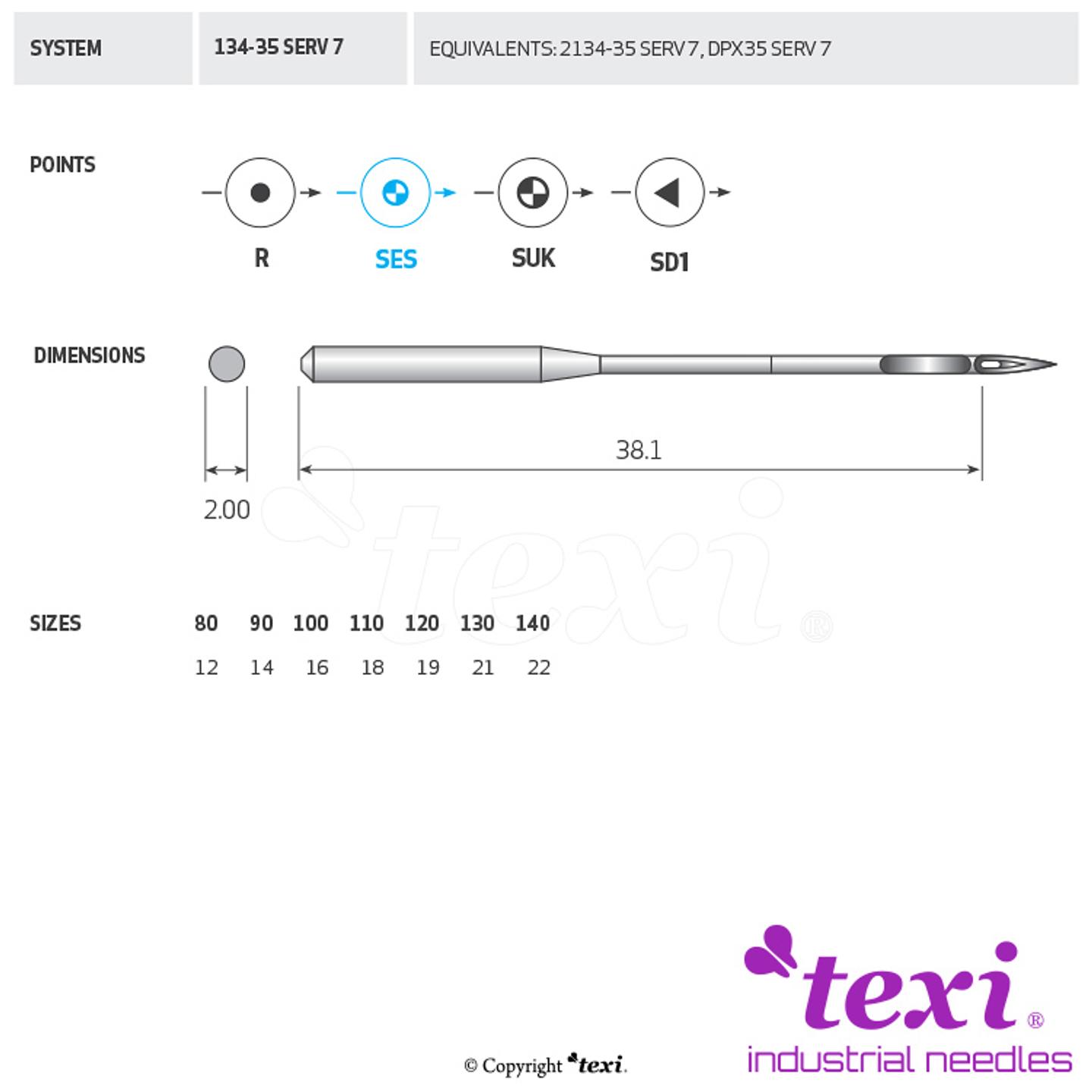 Sewing machine needles