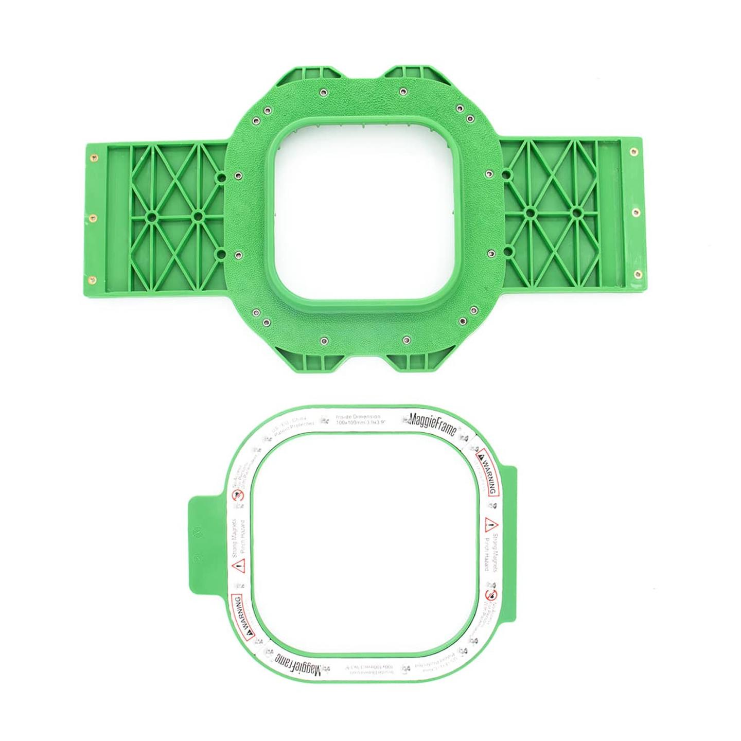Magnetic frame 100x100 mm (3.9”x3.9”) for embroidery machines