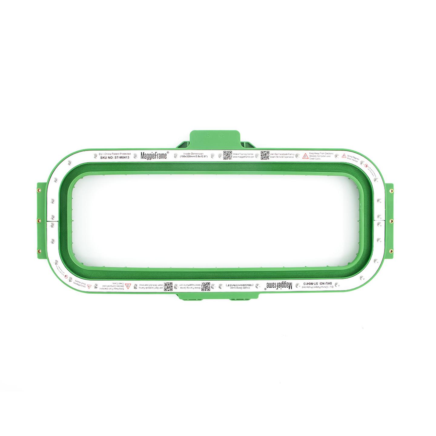 Magnetic frame 100x320mm (3.9”x12.8”) for embroidery machines