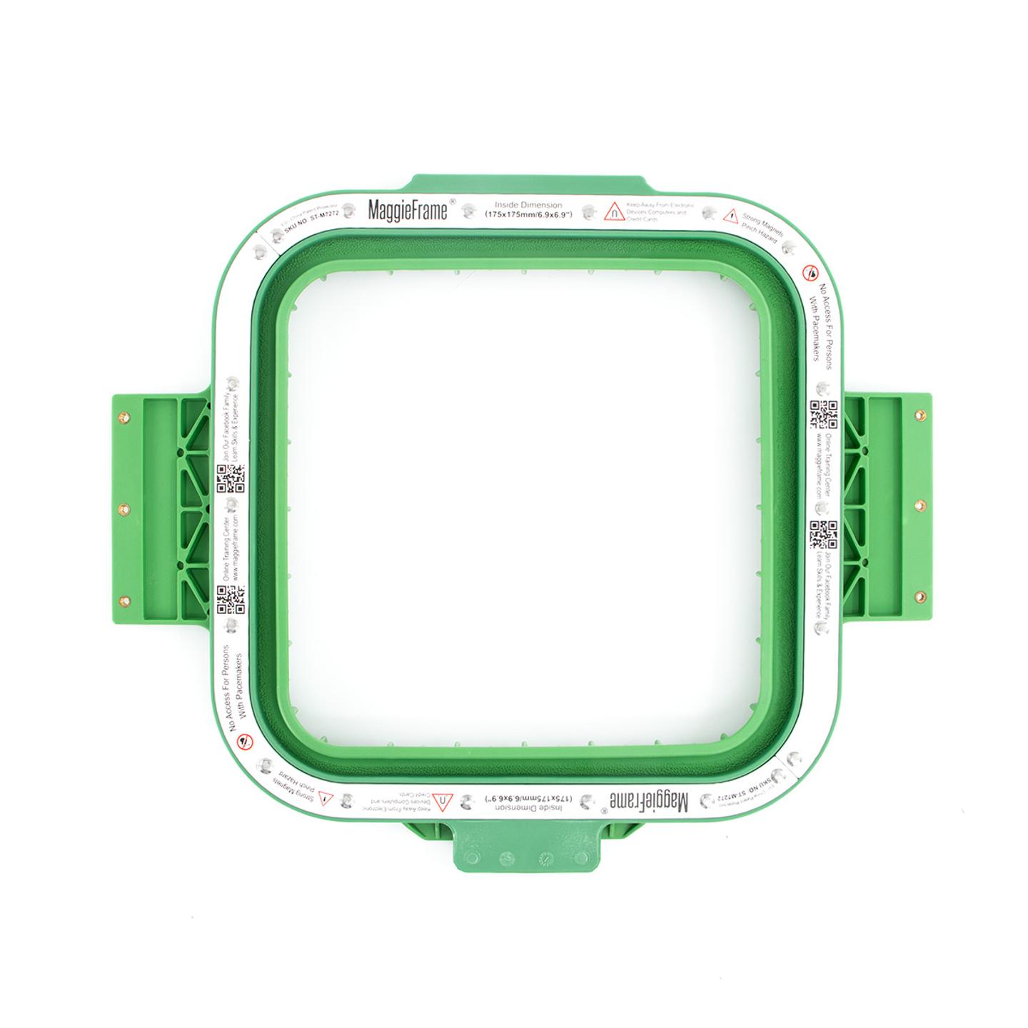 Magnetic frame 175x175mm (6,9“x6,9“) for embroidery machines