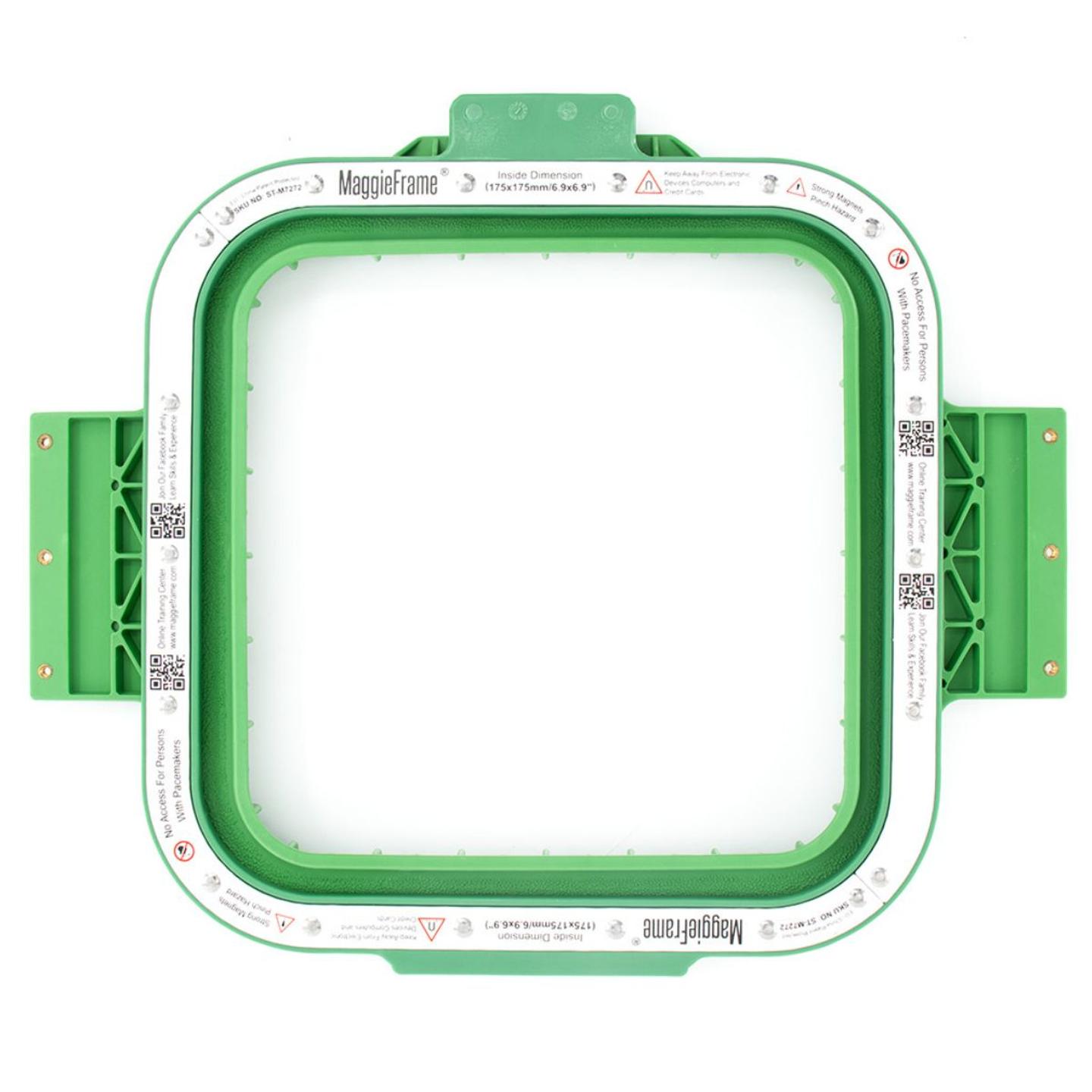 Magnetic frame 175x175mm (6,9“x6,9“) for embroidery machines