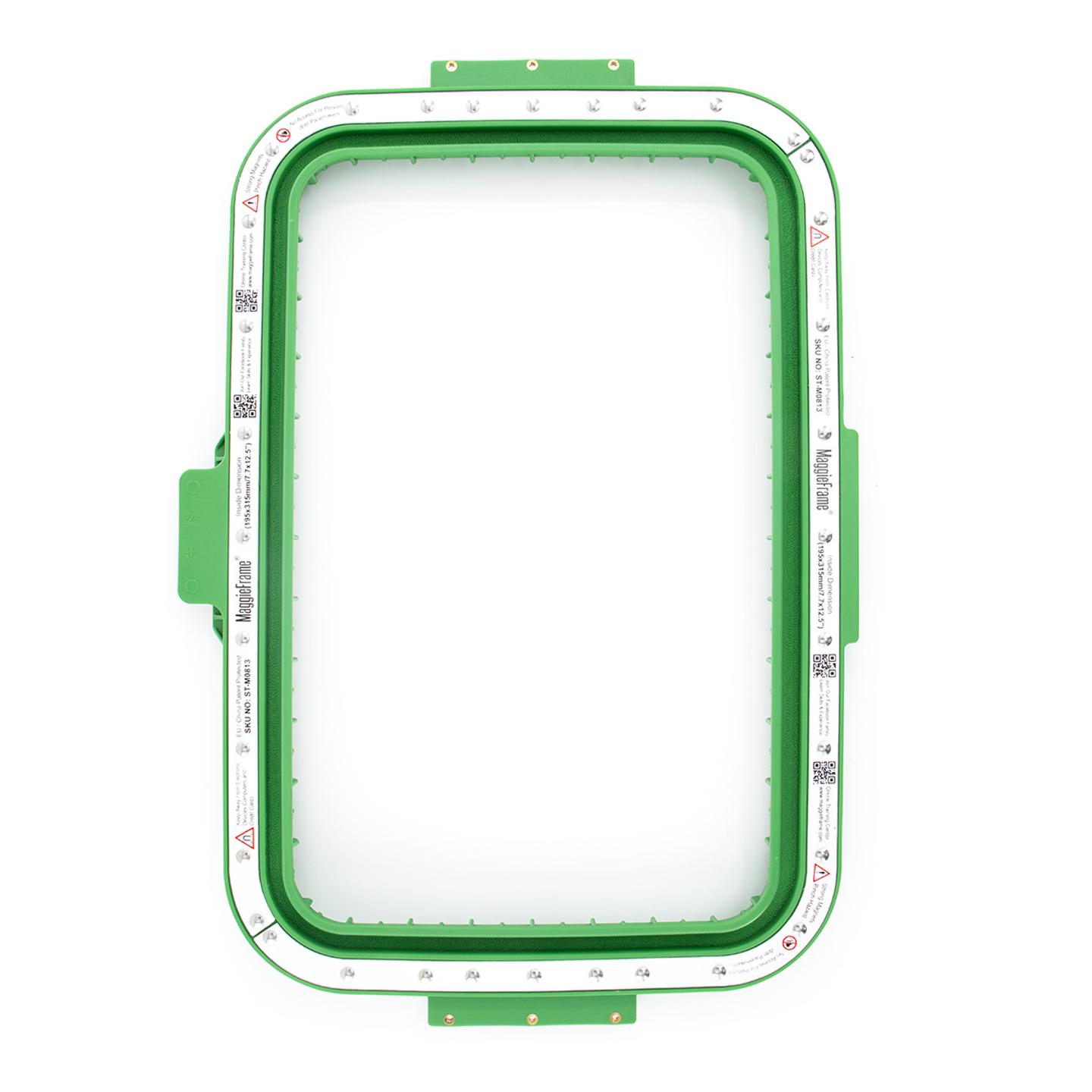 Magnetic frame 195x315mm (7.7”x12.5”) for embroidery machines