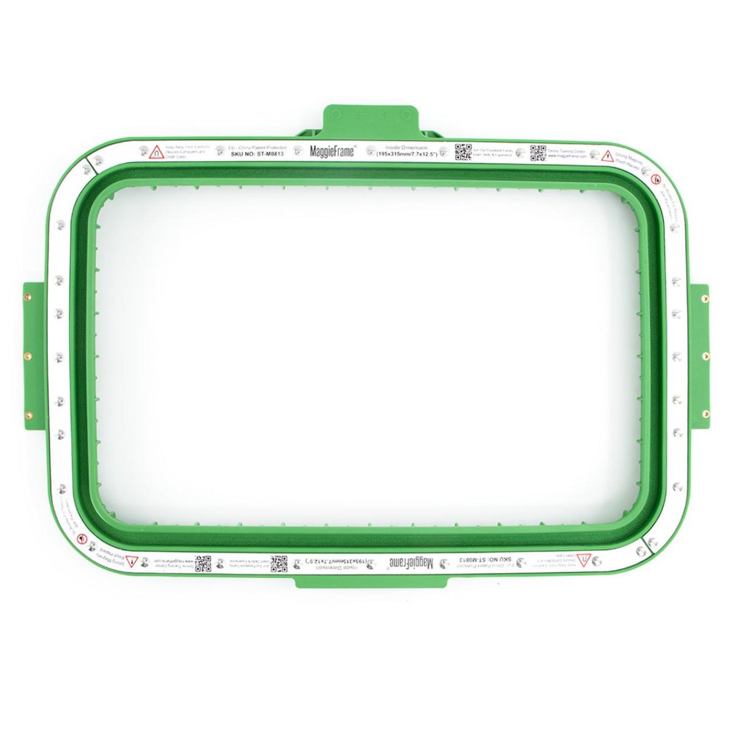 Magnetic frame 195x315mm (7.7”x12.5”) for embroidery machines