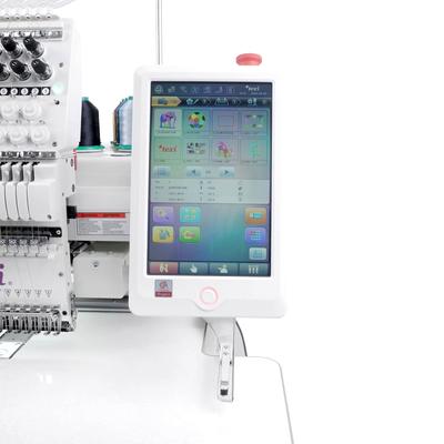 15 needle embroidery machine with working area 600 x 400 mm + hoop SET+ free set of threads