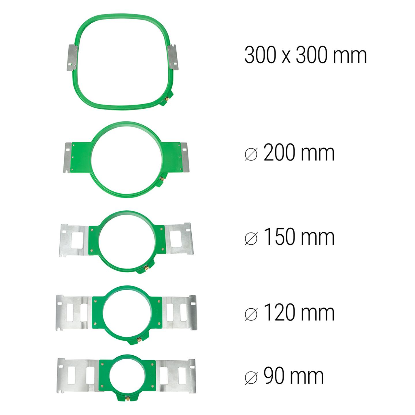 Hafciarka 15 igłowa o polu pracy 600 x 400 mm + zestaw tamborków + zestaw nici GRATIS